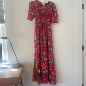 & Other Stories floral maxi dress